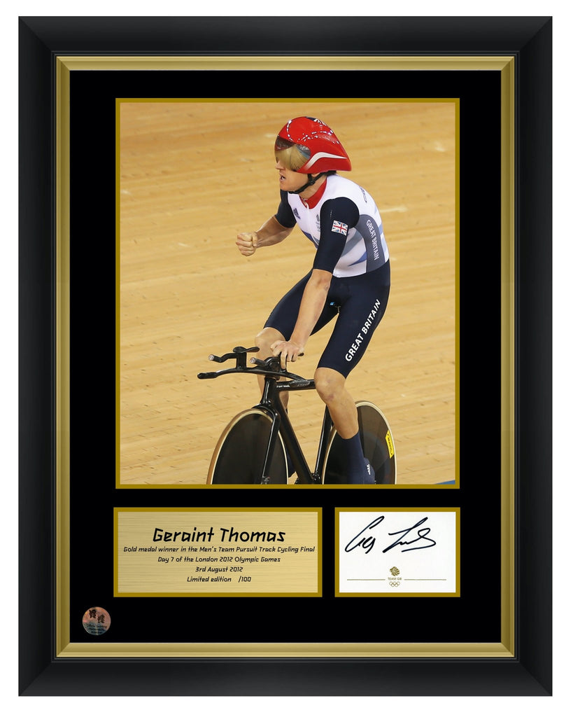 geraint thomas autograph