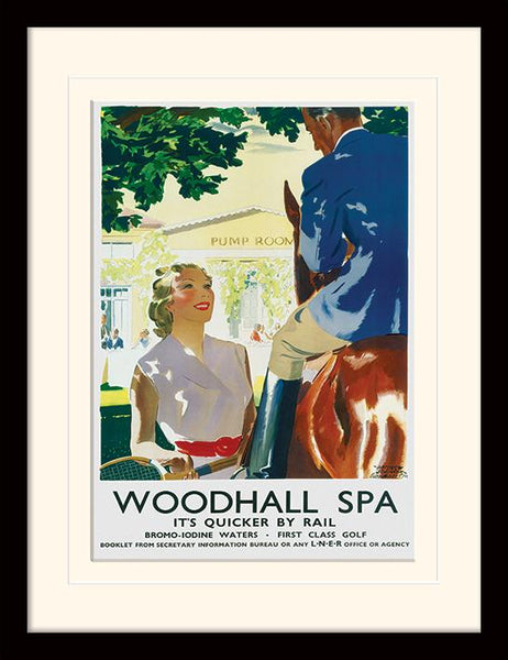 Woodhall Spa LNER Tourism Poster Reproduction Print Range - ECMSalesSolutions