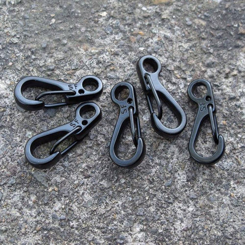 10PCS Mini SF Spring Backpack Clasps and Climbing Carabiners2