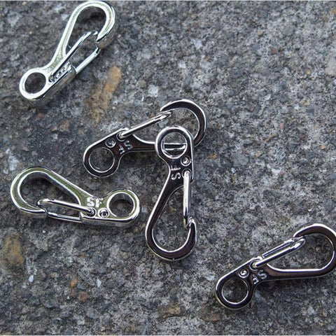 10PCS Mini SF Spring Backpack Clasps and Climbing Carabiners3