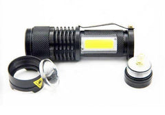 3800LM XML-Q5 COB LED portable flashlight with high intensity brightness2