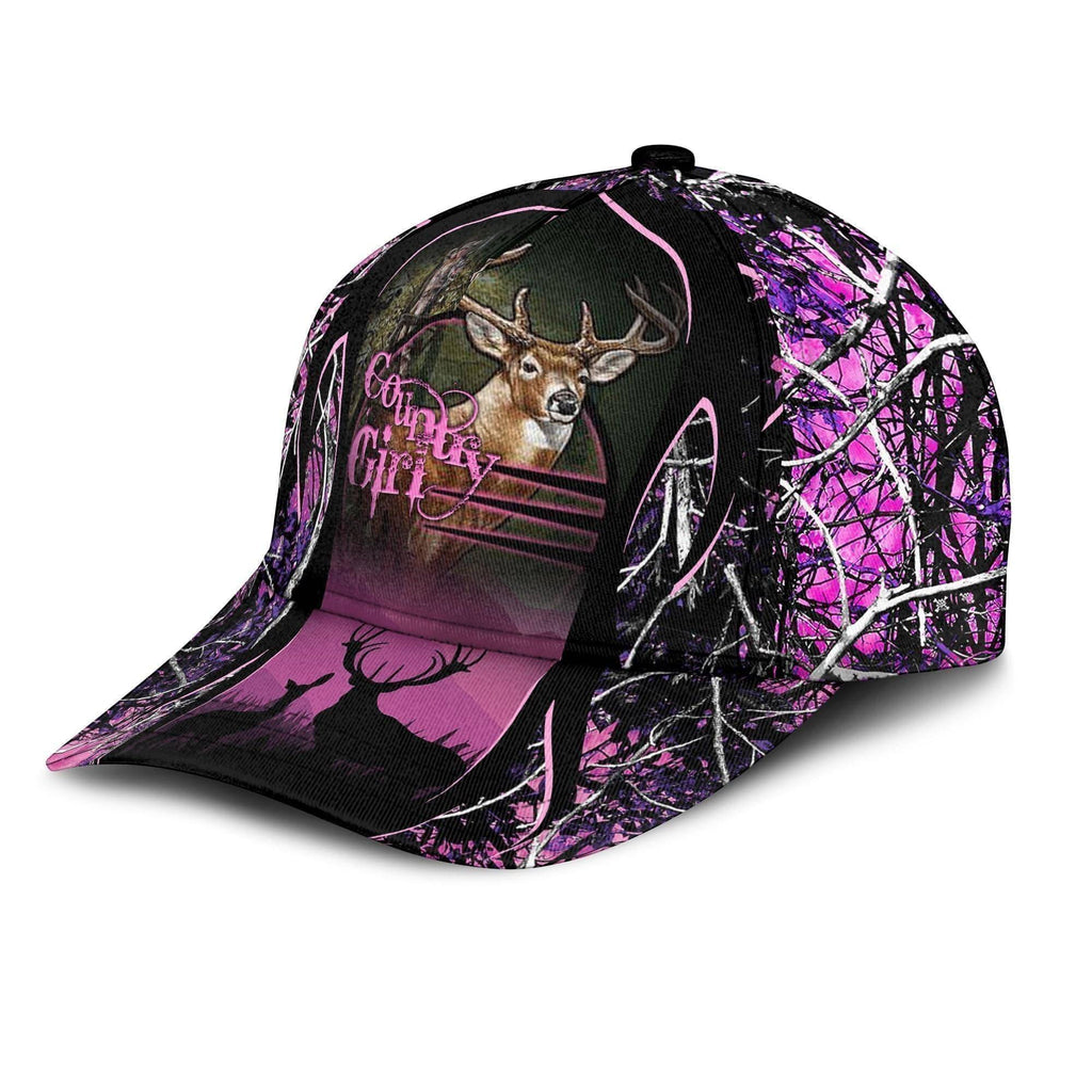 3D Deer Hunter design on a Baseball Cap1