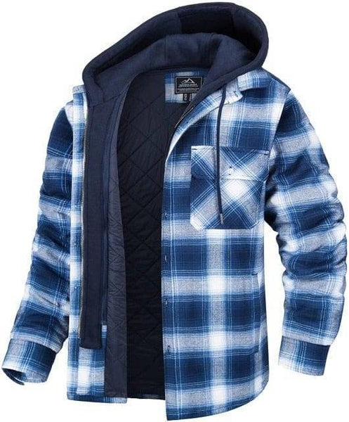 Quilted Lined Flannel Shirt Jacket – Survival Gears Depot