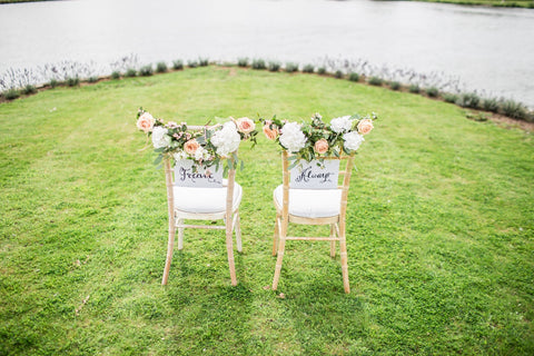 outdoor wedding chairs