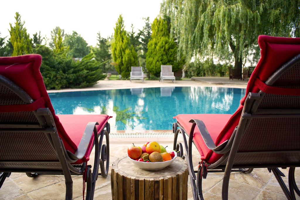 Summertime by the pool