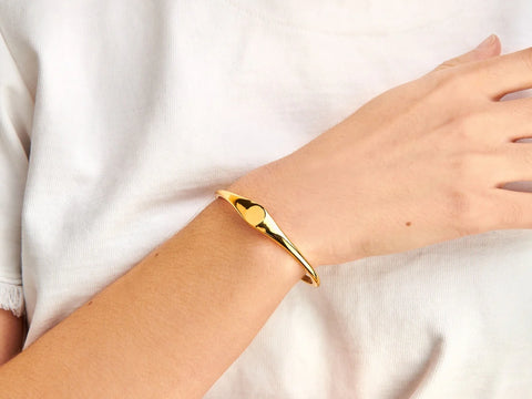 Signet Cuff Bracelet