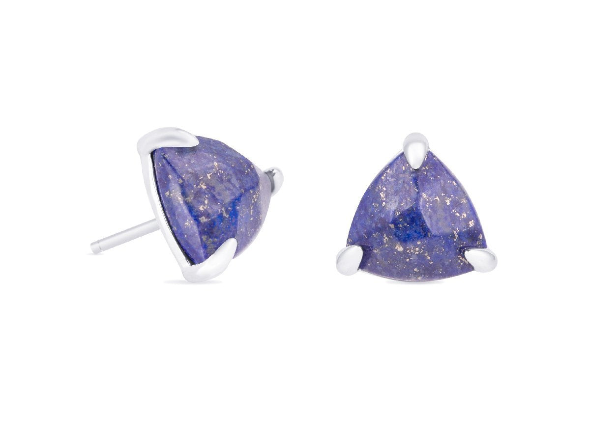 lapis stone earrings