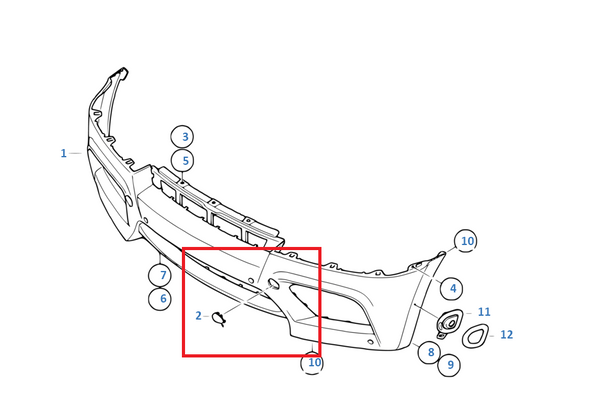 bmw x6 tow hook cover