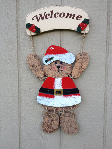 teddy bear santa outfit