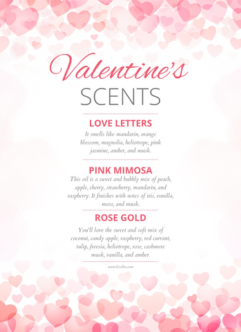 These are our Valentine's Day scents so you may, or may not, see them after Valentine's Day so make sure to get yours today!!!