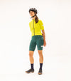 Picture of Women's All Road Short Sleeve Jersey (Fluro Green)