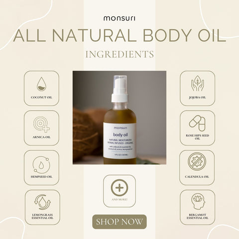 Monsuri All Natural Body Oil