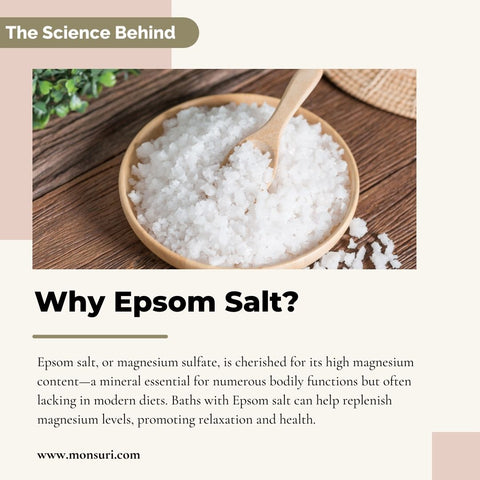 Epsom salt for bath