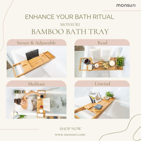 Monsuri Eco-friendly Bath Tray