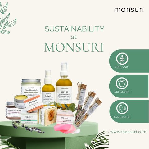 Monsuri Organic and Sustainable Bath Essentials