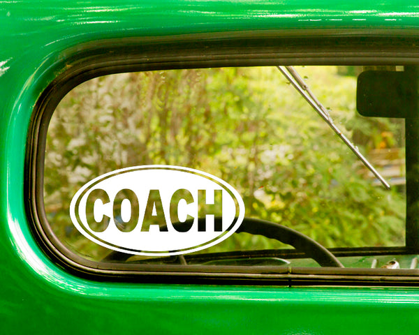 Coach Decal Sticker - The Sticker And Decal Mafia