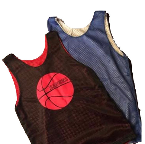 mesh reversible basketball jerseys