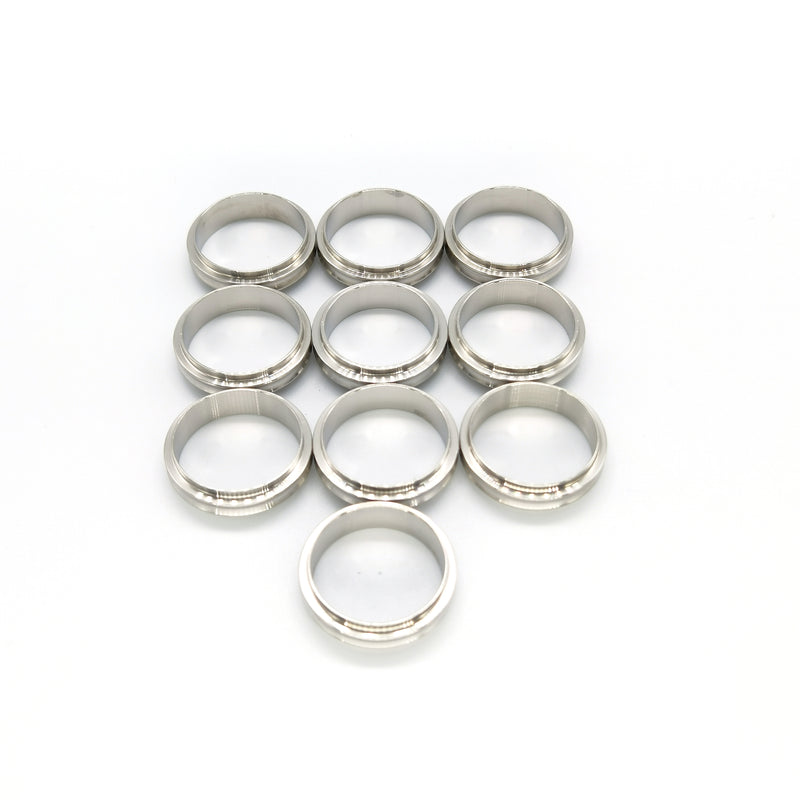 KF25 centering ring, Stainless steel (pack of 10) – bmotiontech