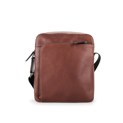 Stoune Brown Leather Cross Body Bag Picard Vintage