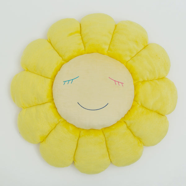 Takashi Murakami Flower Plush 1M Rainbow/Yellow