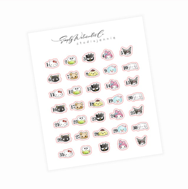 Habit Tracker Stickers - Pastel Rainbow – rebelinkco