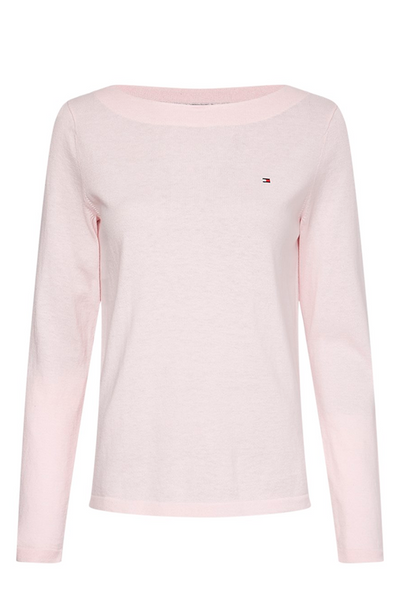 Tommy Women Knit Jumper Soft Pink Luxivo