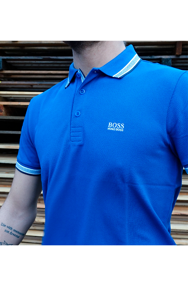 hugo boss paddy polo blue