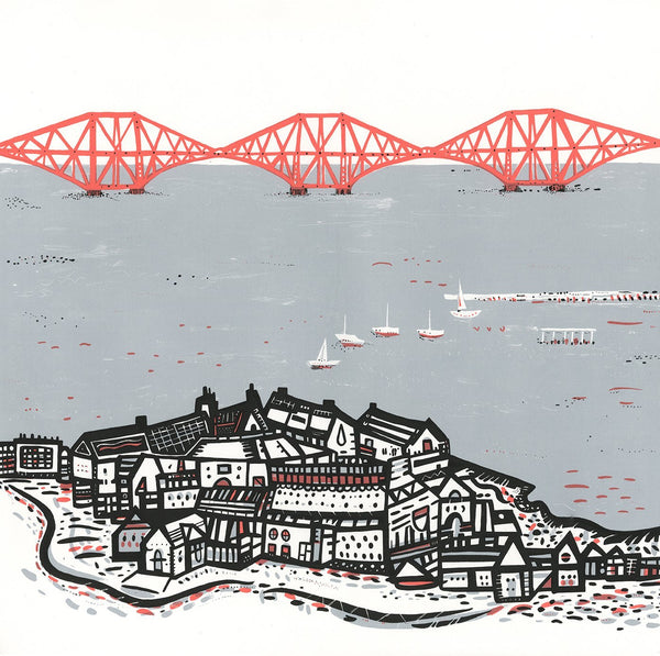 Forth Rail Bridge Art Print