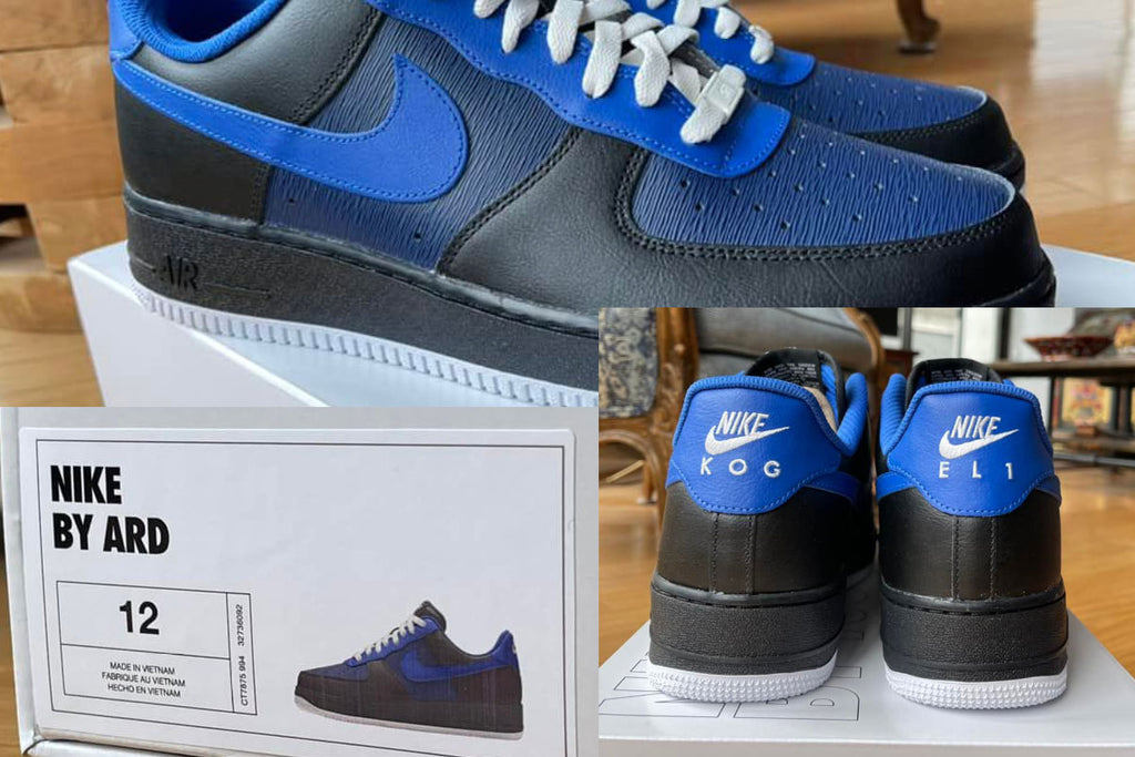 Images of Ard Kessel's Custom Nikes 