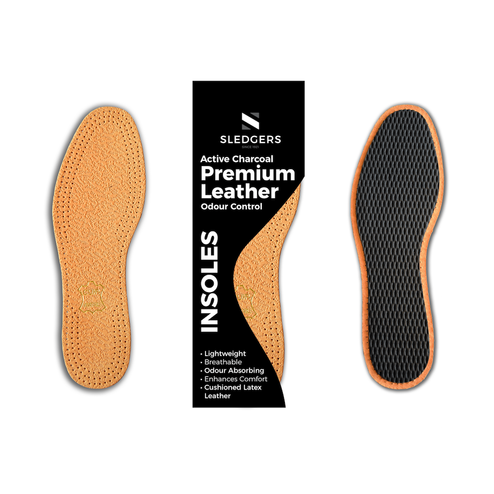 how to clean leather insoles