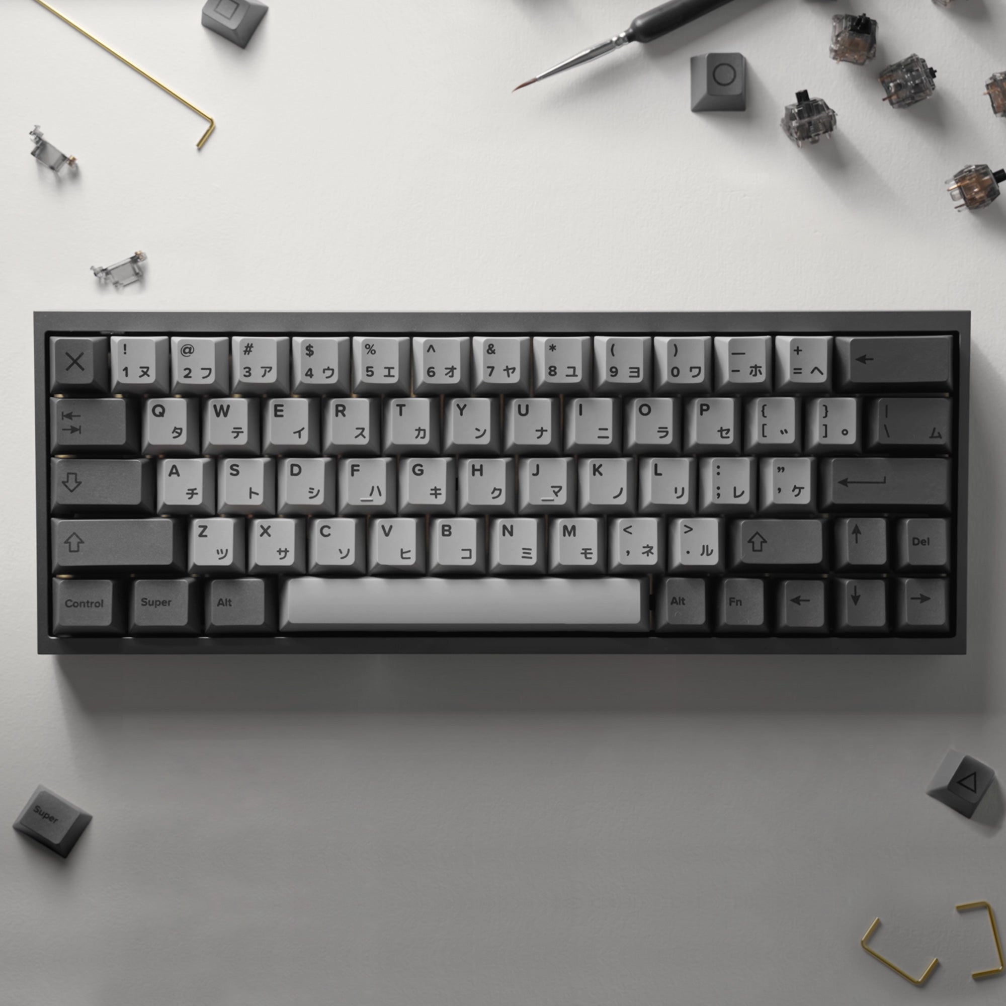 自作キーボード KBDFANS TOFU 60% - PC周辺機器