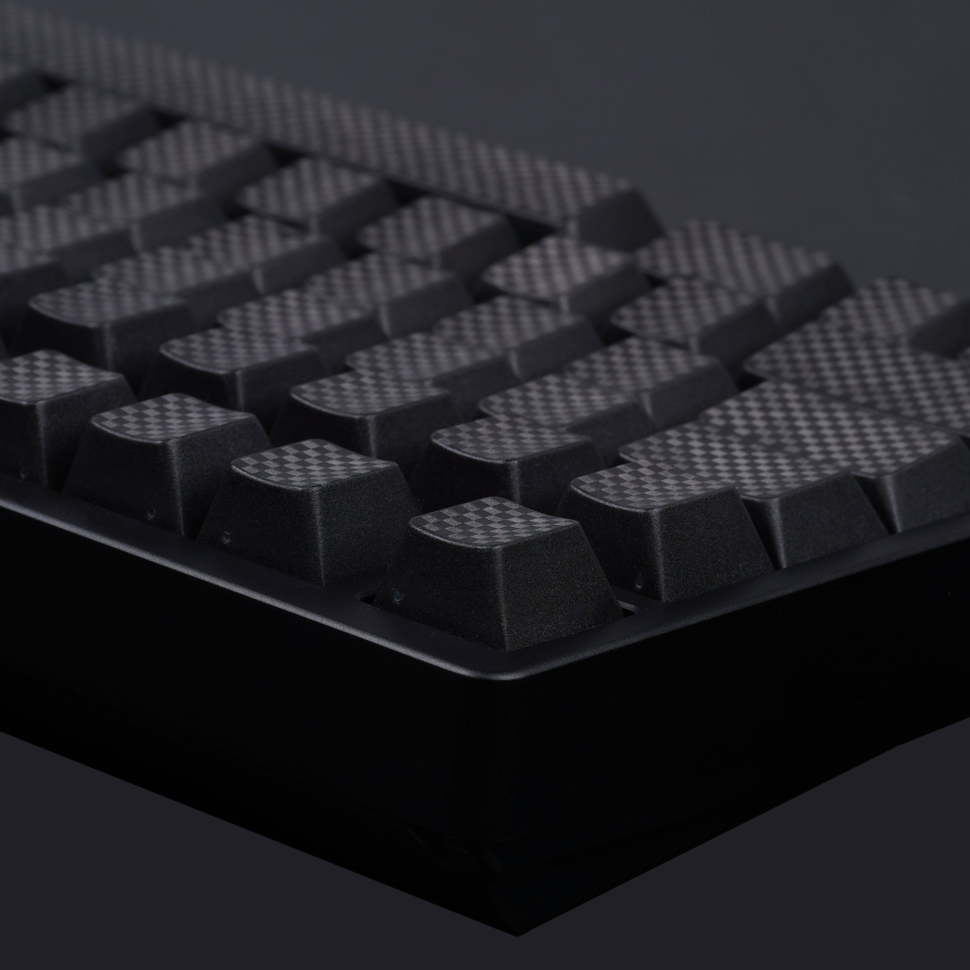 kbdfans pbt dynamic black keycap set