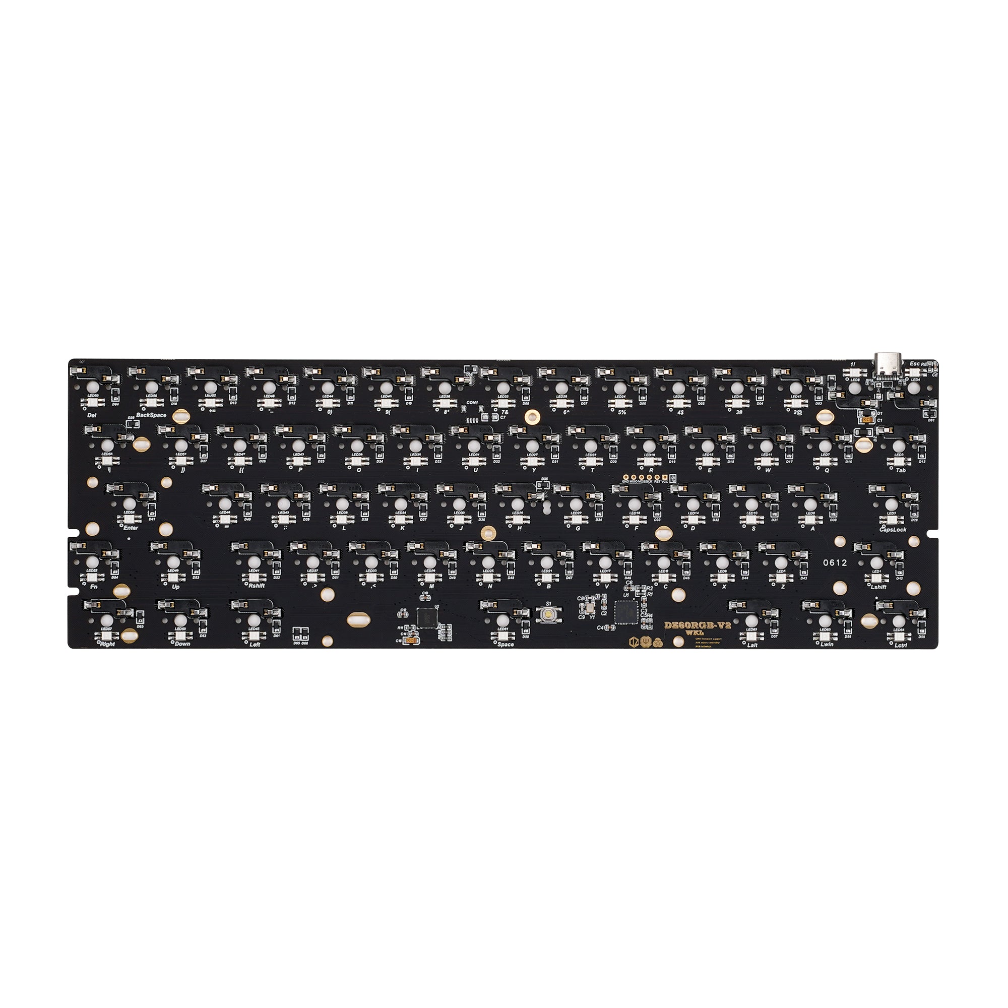 DZ60RGB-WKL Hot-Swap PCB