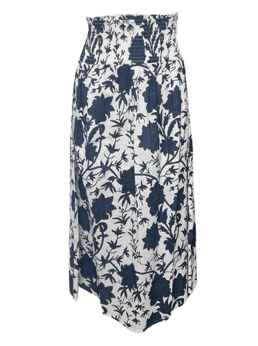 Fitzroy & Willa Skirts Paris Skirt in White & Navy Beautiful