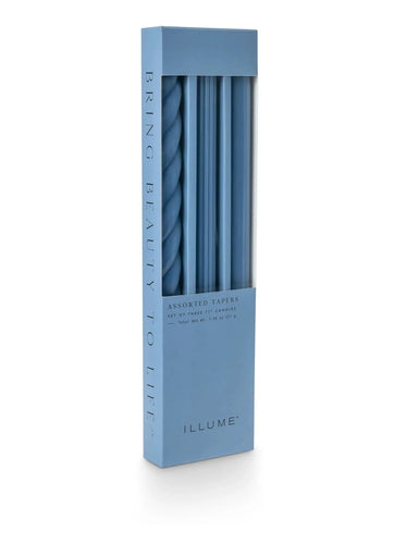 Illume Candles Etc. Assorted Blue Candle Tapers