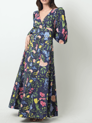 Kleid Dress Vera Dress in Navy Multi Garden