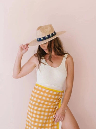 Sunshine Tienda Hat Marigold Palm Hat