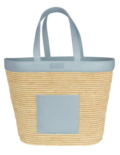 Beau & Ro Tote The Maroc Collection | Large Tote - French Blue