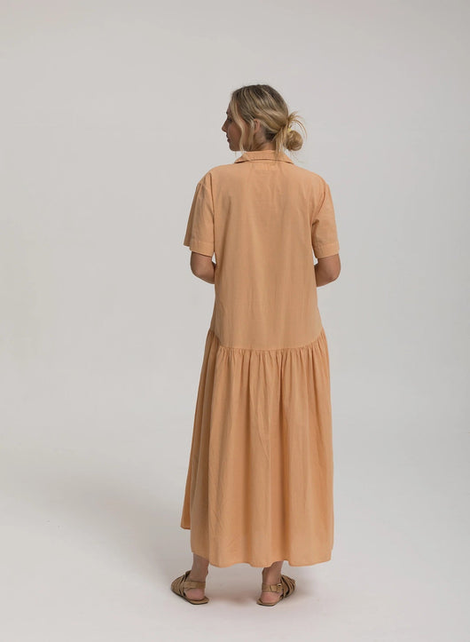 Market Dress in Safari Beau Ro