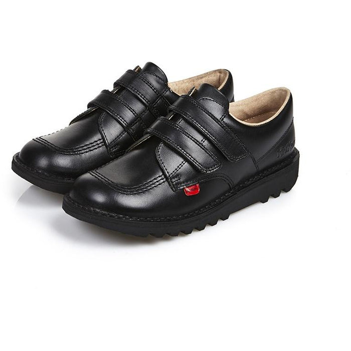 kickers boys school shoes