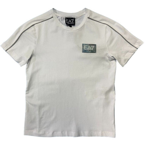 Emporio Armani EA7 Boy's Train Prem T-Shirt White