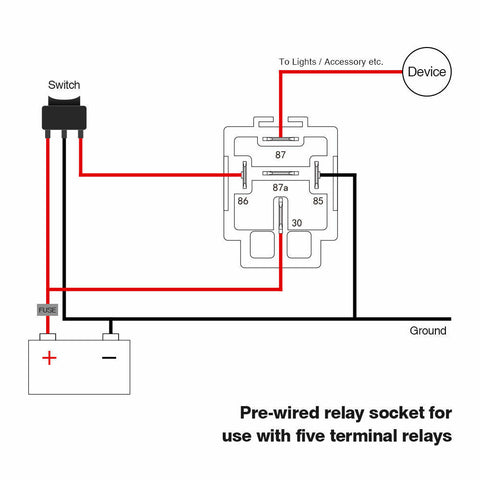 40 amp fuse relay