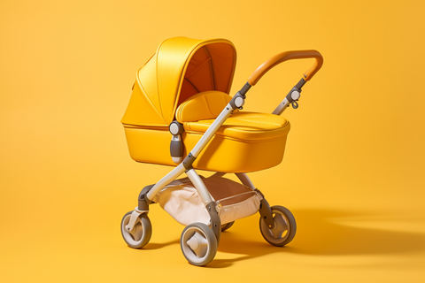 Yellow Carriage Stroller
