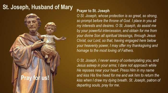 Image result for prayer to st joseph