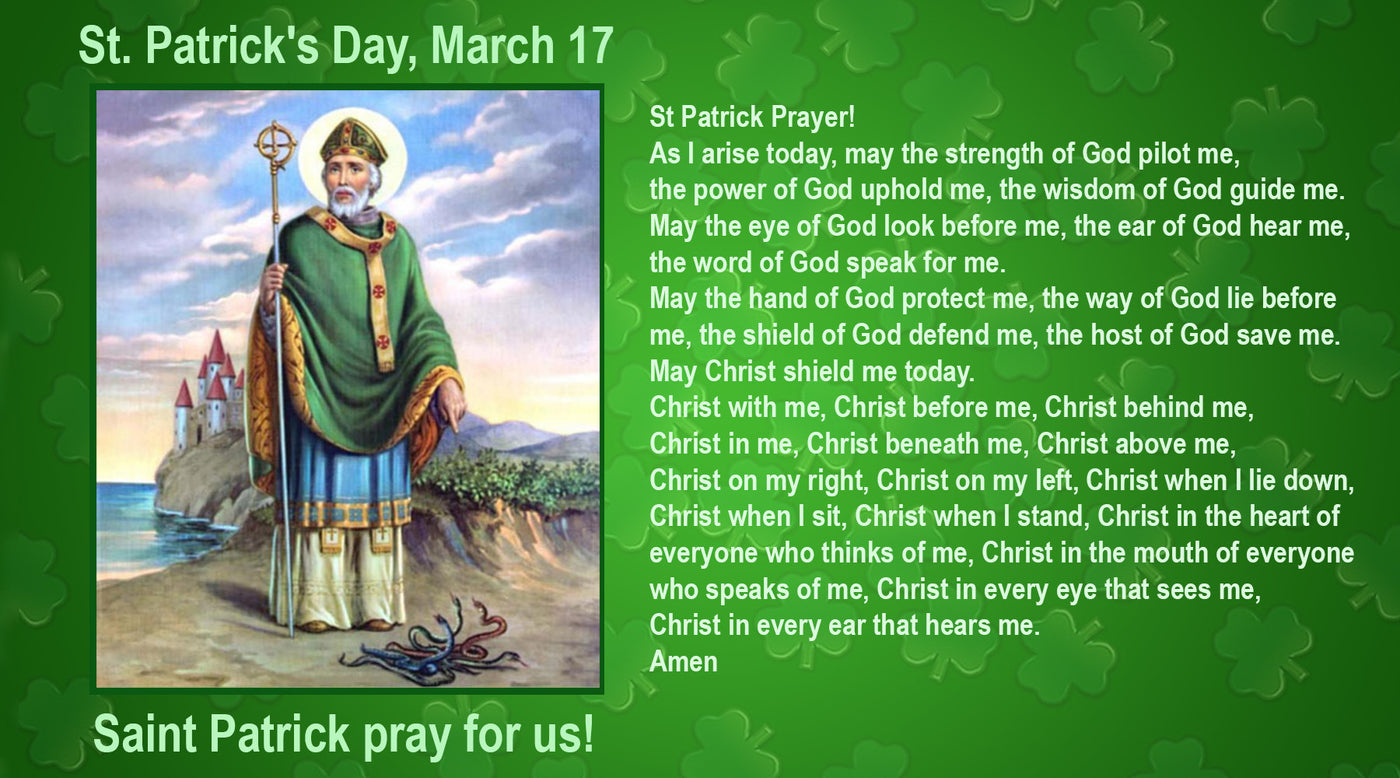 Saint Patrick S Day March 17 St Patrick Prayer 7 Sorrows Rosaries   St.Patricks Day March 17 1400x.progressive 