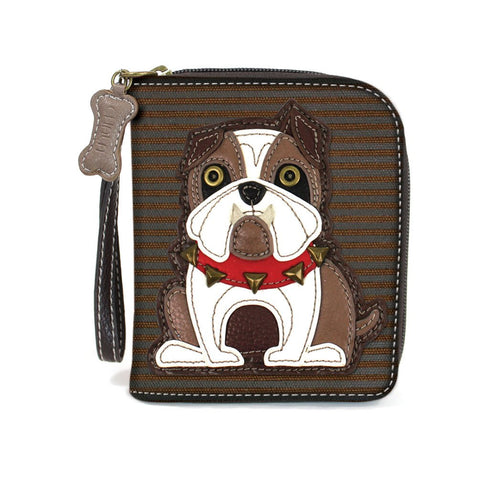 Chala Deluxe Zipper Wallets-Pets Inspire Wallets