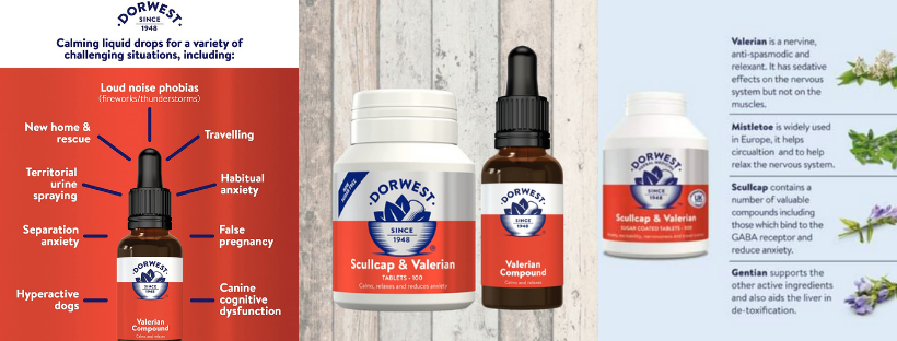 scullcap and valerian dorwest for dogs