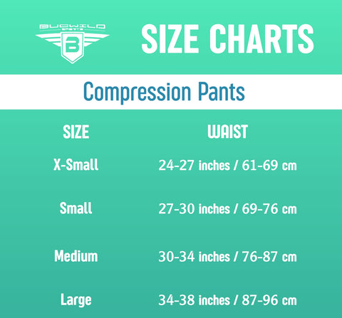 basketball tights sizing measurements for youth boys men