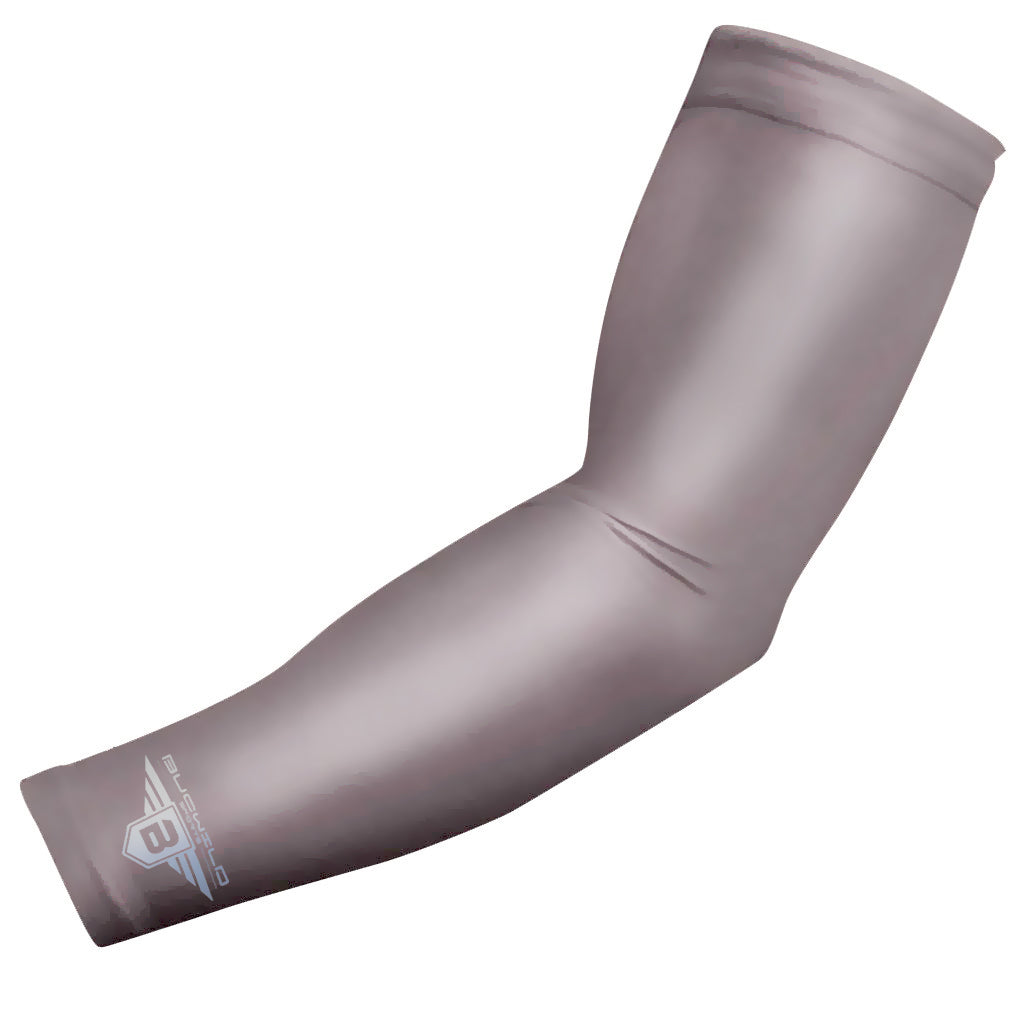 Bucwild Sports Gray Compression Arm Sleeve Youth Adult Sizes