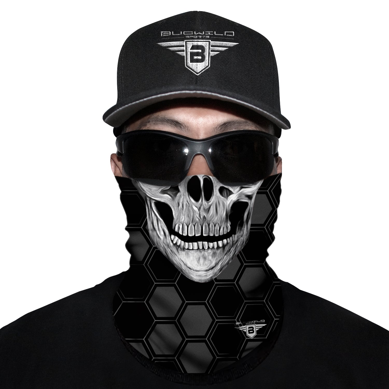 Skull Neck Gaiter Face Mask Youth Adult & Toddler Sizes Boys Girls ...